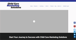 Desktop Screenshot of childcare-marketing.com